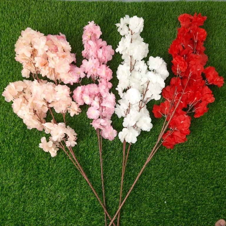 BUNGA HIAS IMITASI SAKURA BLOSSOM B8291 DEKORASI RUMAH ARTIFICAL