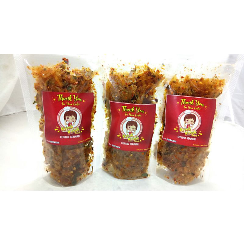 

KRIPIK KACA PEDAS DAUN JERUK