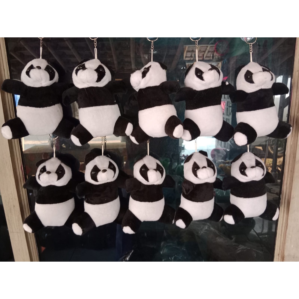 Boneka tempelan kaca isi 10pcs