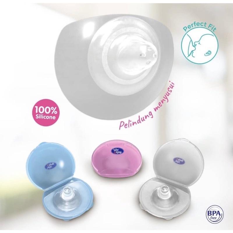 Baby safe Nipple Shield BPM04 - Puting sambung/pelindung puting