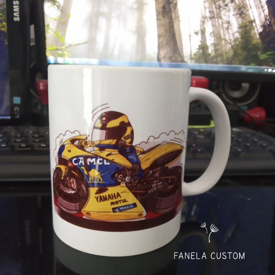 Gelas Kopi Valentino Rossi Mug Valentino Rossi VR46