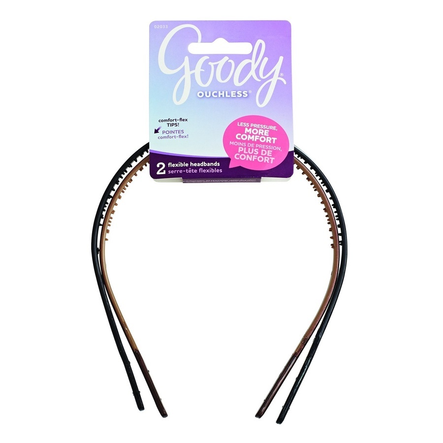 Goody ouchless flex 02033 thin pressure free headband 2ct