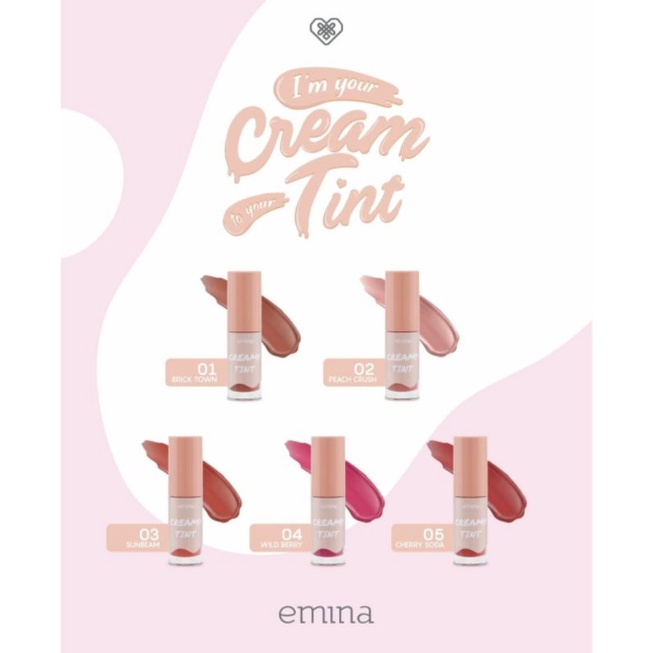 ☀️cahaya acc☀️emina creamy tint