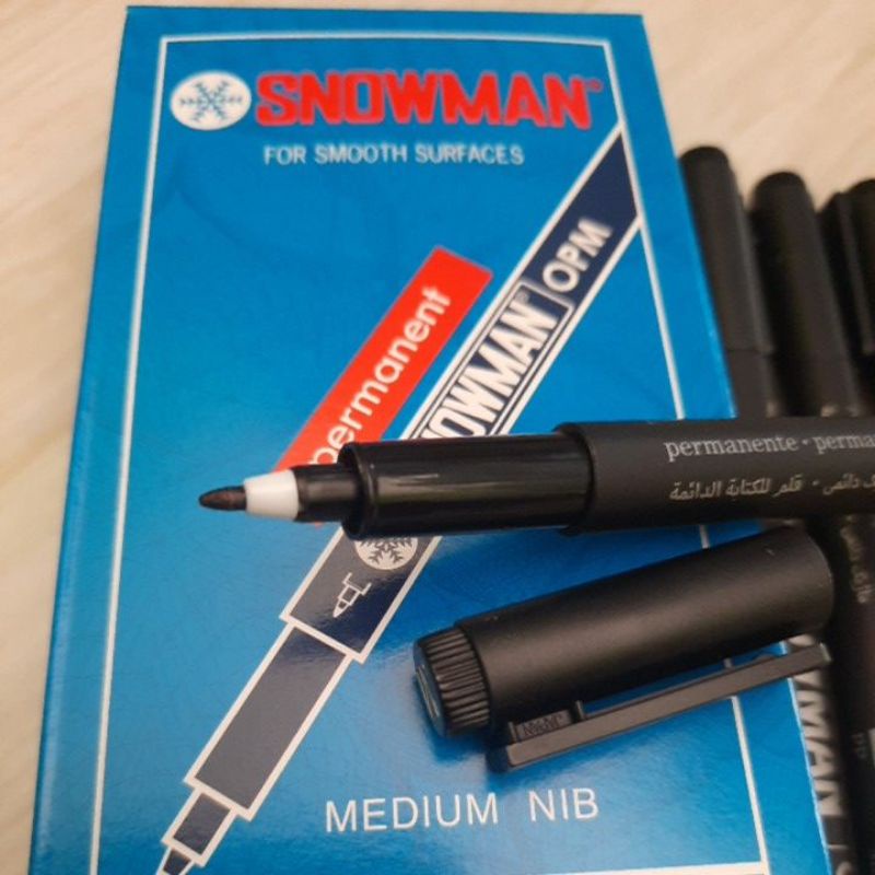 

Pulpen OPM/12 Snowman Permanent