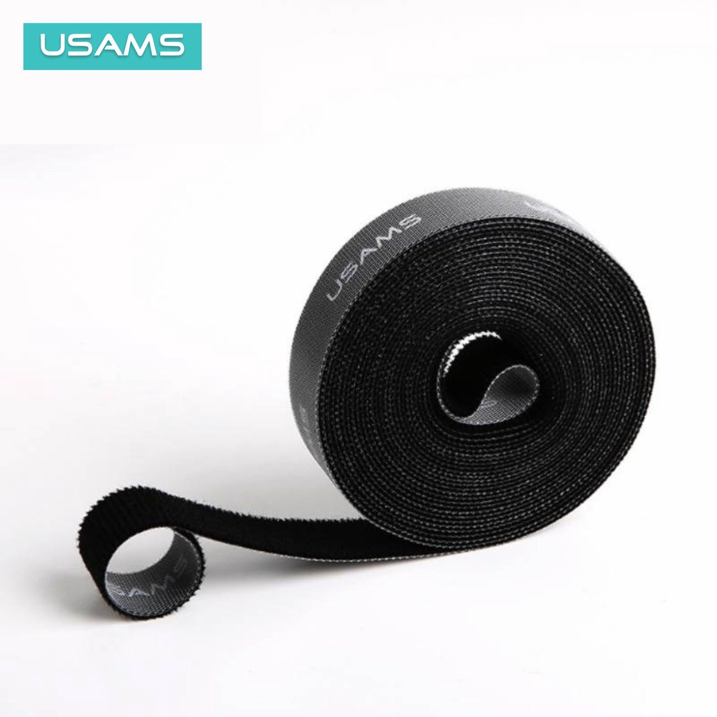 USAMS VELCRO CABLE | STRAP PENGIKAT PEREKAT KABEL