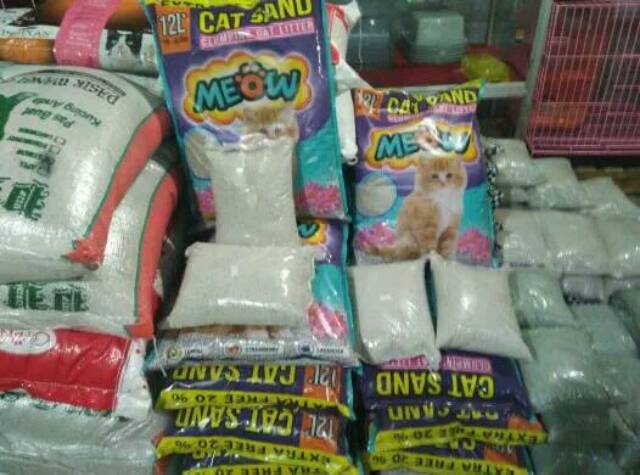 Pasir Wangi kucing Gumpal Repack 1 kg