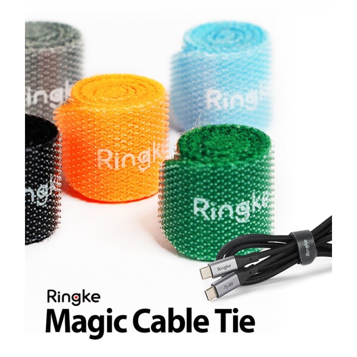 

PEREKAT-PENGIKAT- REARTH RINGKE PENGIKAT KABEL MAGIC CABLE TIE PERAPIH KABEL - ORANGE -PENGIKAT-