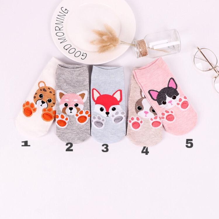 Kaos Kaki Socks Wanita Karakter Motif Cute Lucu Unik Import SHC13