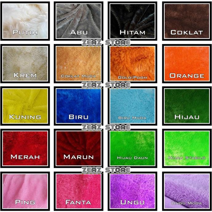 karpet bulu bulat