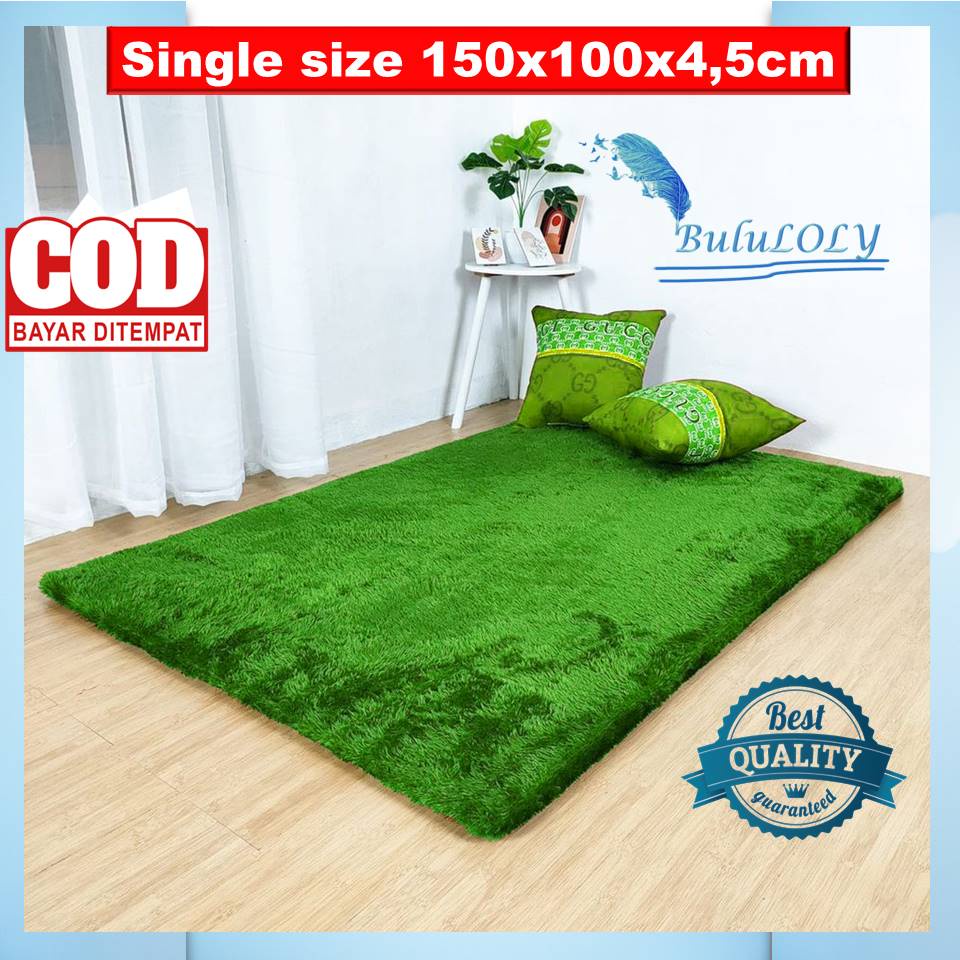 Karpet Bulu Rasfur Tebal 4,5 cm uk 150x100 Karpet bulu tebal Karpet Bulu Halus Karpet Bulu