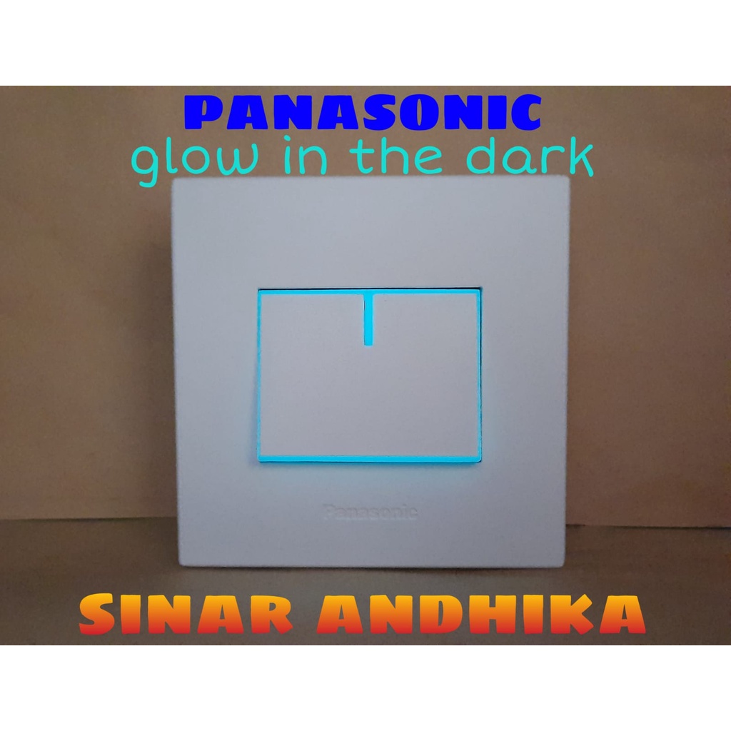 SAKLAR ENGKEL LEBAR PUTIH ECO B STYLE E PANASONIC WESJ 78029W+WESJ 5941