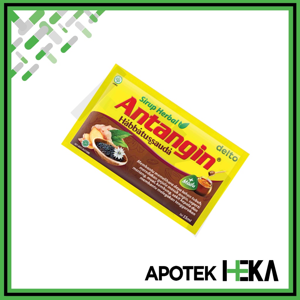 Antangin Habbatussauda 1 Sachet 15 ml - Sirup Masuk Angin (SEMARANG)