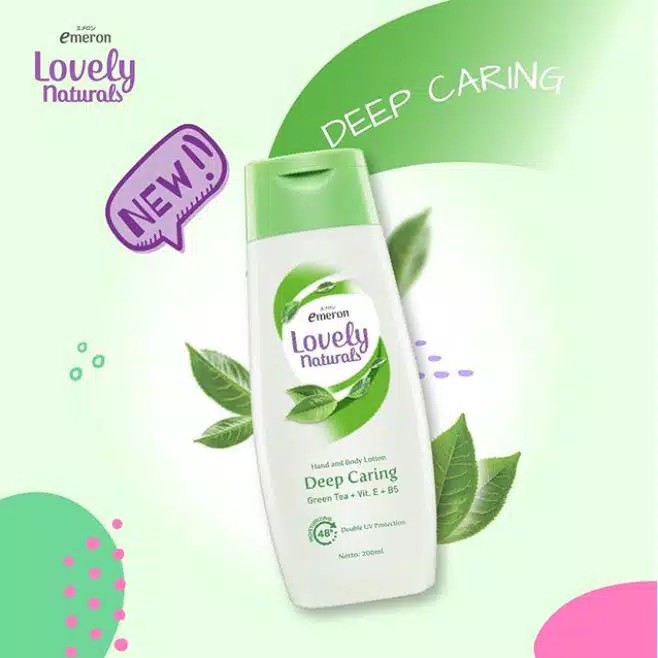 EMERON Lovely Naturals Hand Body Lotion 200ml