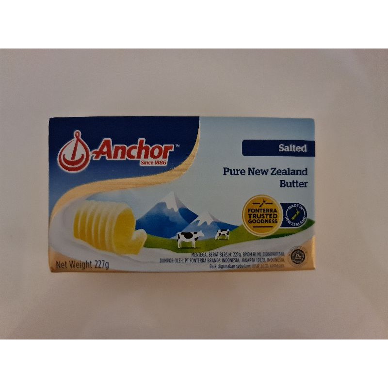 

Anchor Salted Butter 227 gr New Zealand