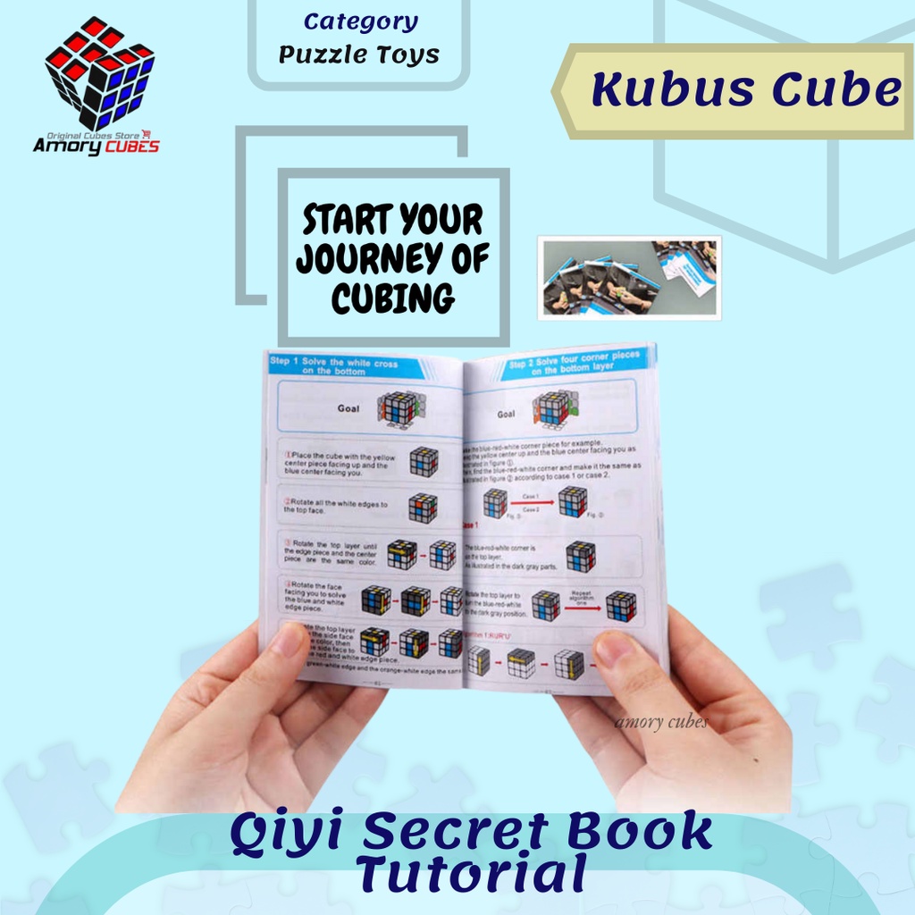Secret Book Tutorial for Magic Cube - Qiyi Tutorial / Rubik Murah