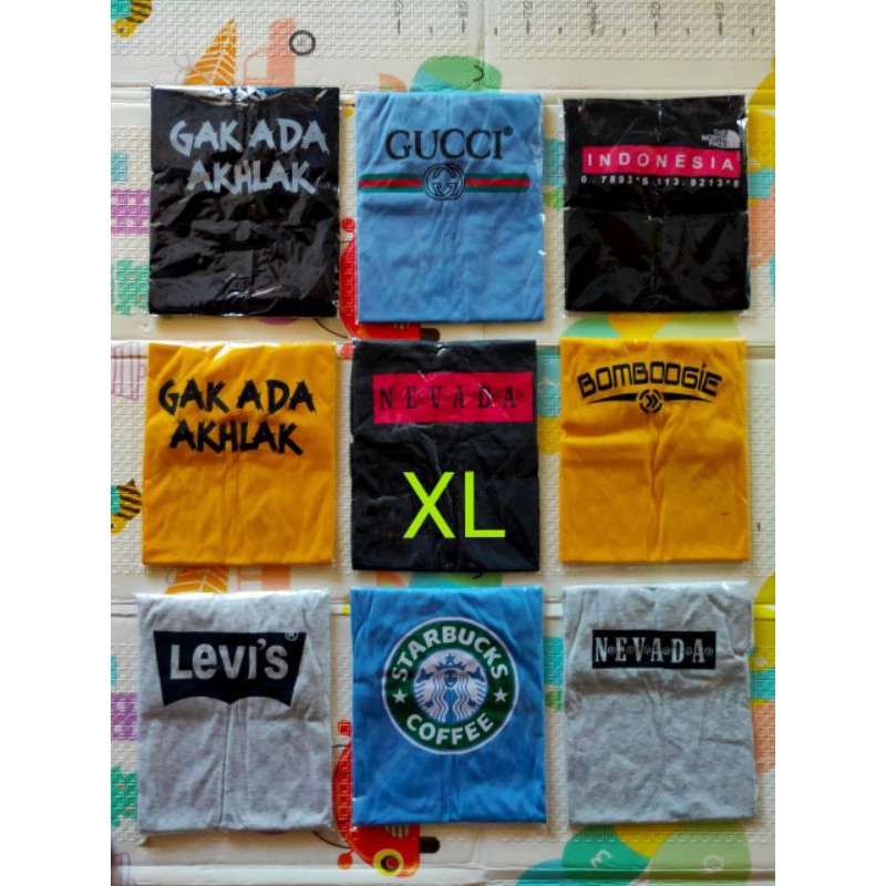 Kaos murah polyester