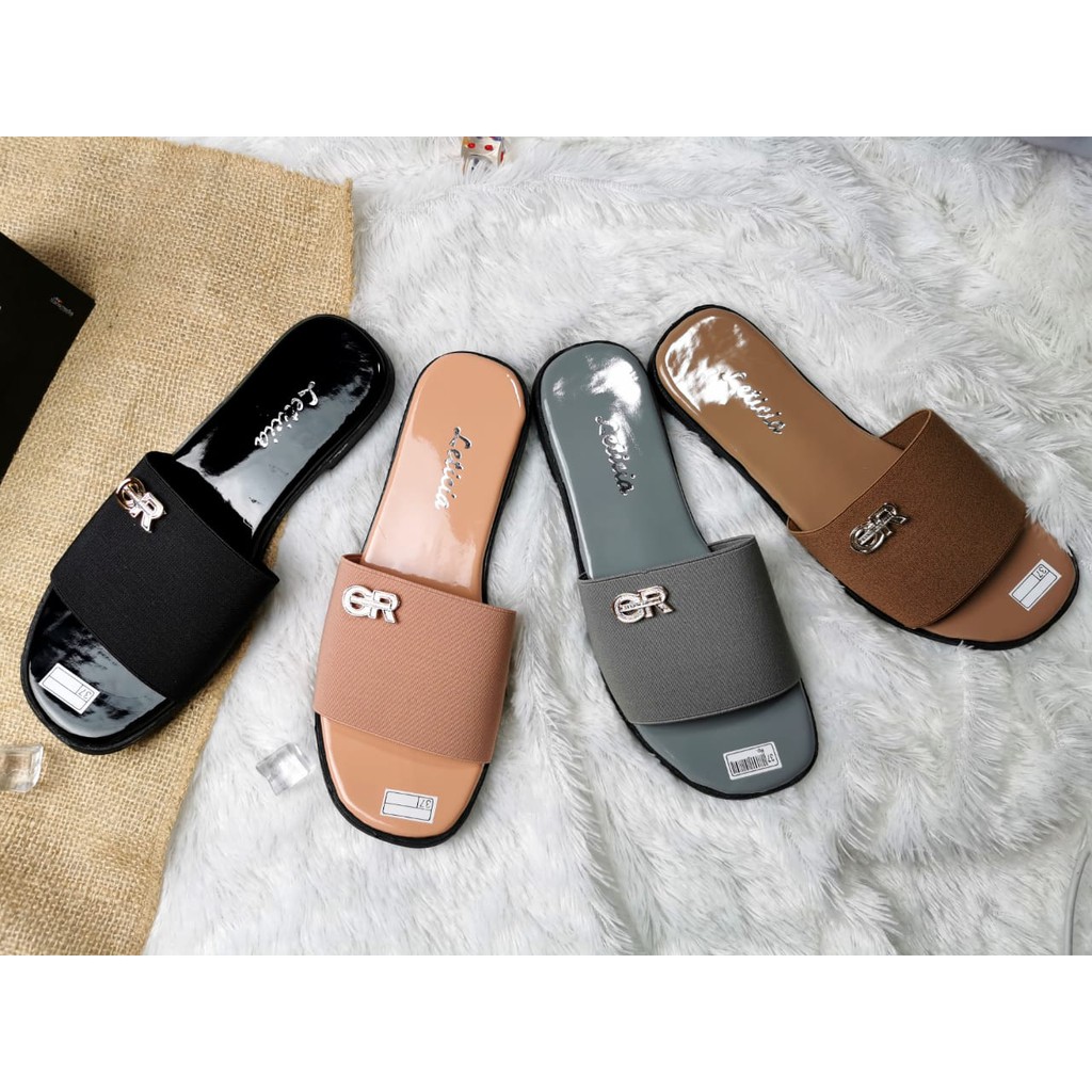 Leony - Sandal Teplek Karet Kokop