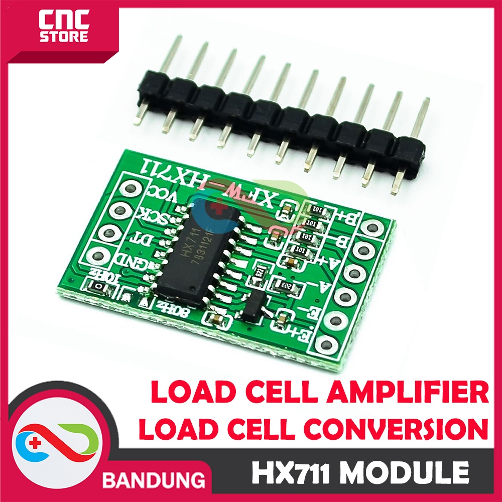 MODULE HX711 HX-711 AMPLIFIER LOAD CELL ADC CONVERTER SENSOR BERAT