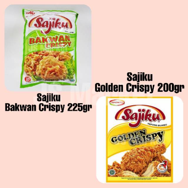 

TEPUNG BUMBU SAJIKU AJINOMOTO 200GR/225GR