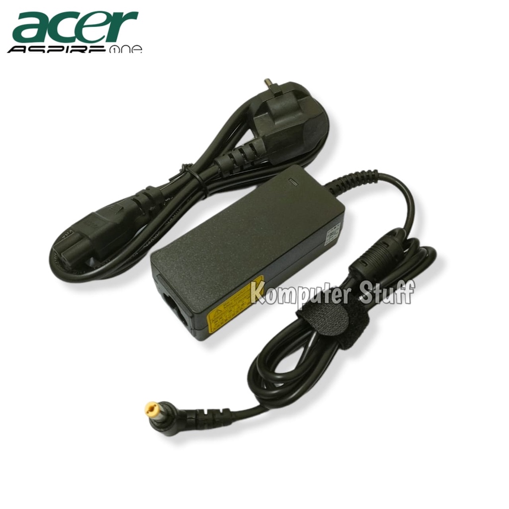 Charger Laptop Acer Aspire One HP-A0301R3 A110 532H NAV50 D260 AOD260 Adaptor Acer 19V 1.58A 30W