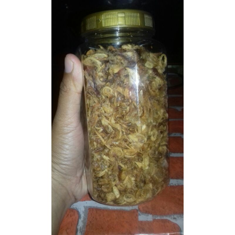 

Bawang goreng kemasan toples