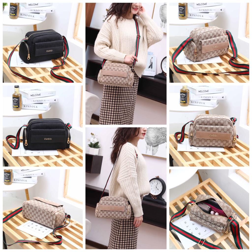 Gucci Selempang 86024 DEN 3ruang TAS SELEMPANG TAS IMPORT TAS BATAM TAS FASHION WANITA