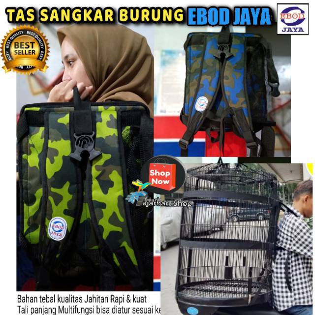 Tas sangkar burung murai original Ebod jaya