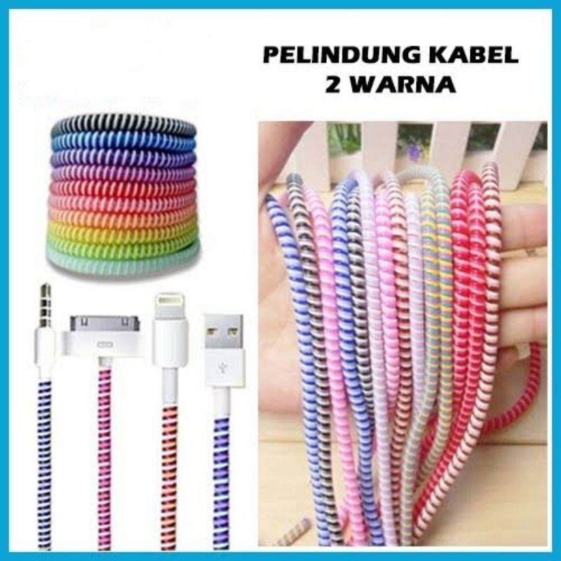 Pelindung kabel 2 warna/ Kabel Charger/ Kabel headset/ Cord Protector 2 warna