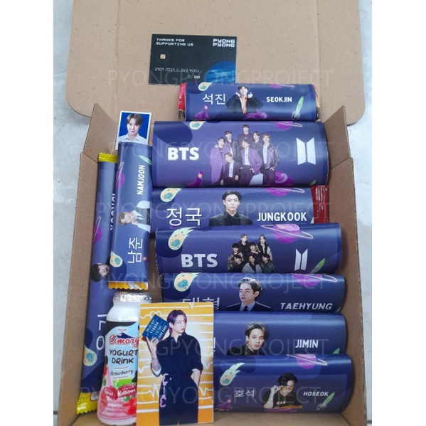 

Snack box/Gift box KPOP BTS / Hampers /Kado Ulang Tahun / Kado Wisuda / Kado Anniversarry/ BTS