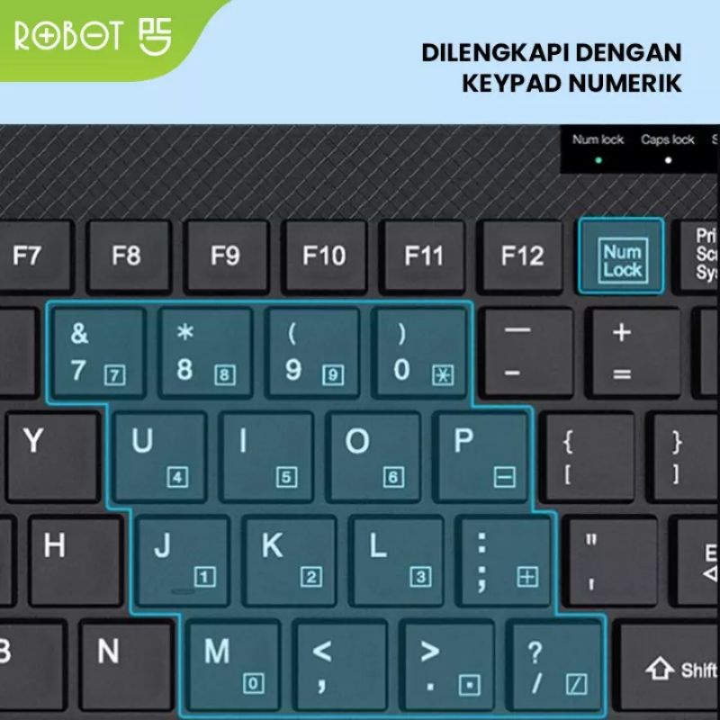 Robot RK10 Mini Wired Keyboard