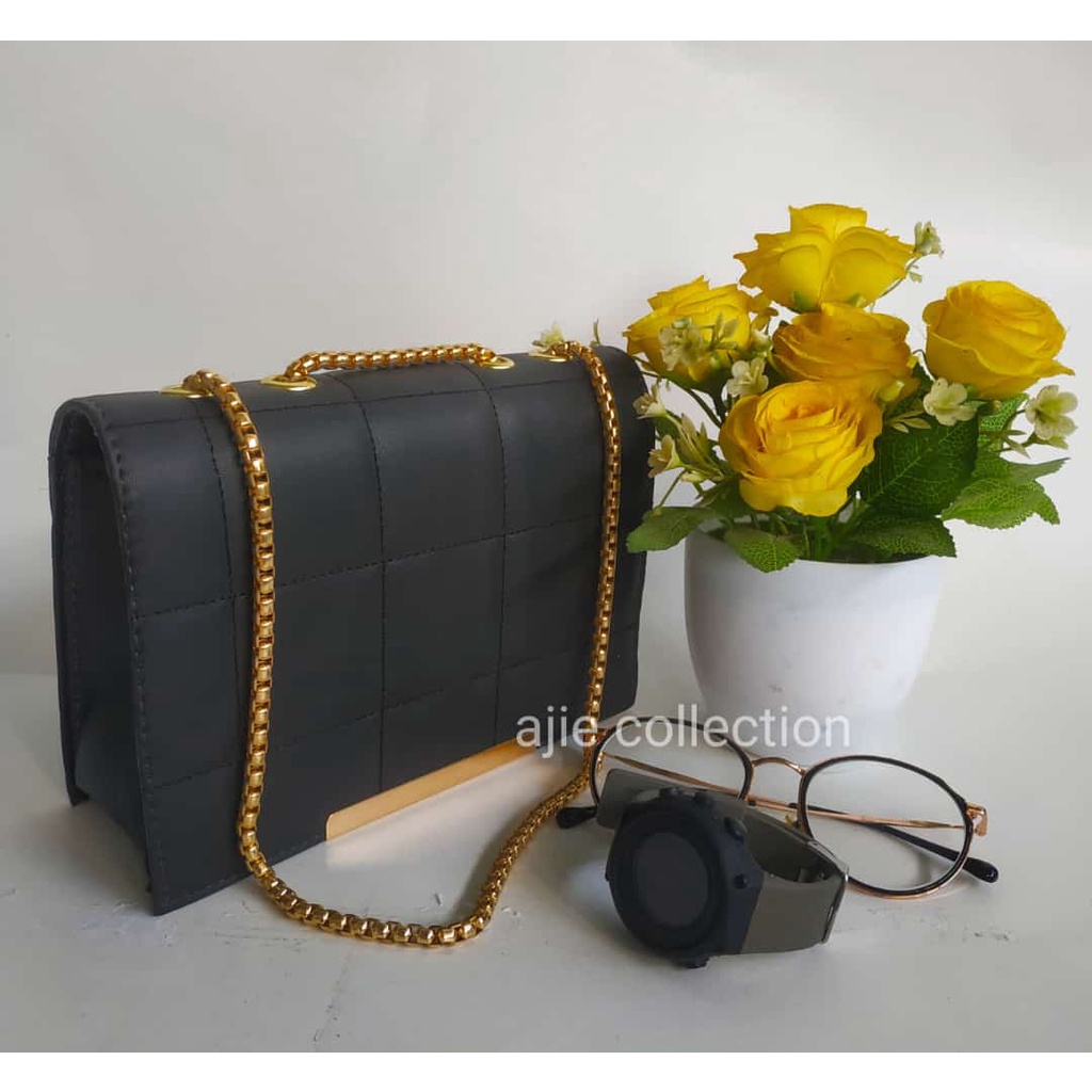 Tas selempang wanita Lucira Barell Rantai ulir | sling Bag wanita premium | Tas Bahu kekinian | korean Bag