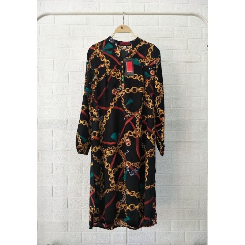 Tunik katun rayon motif 0029