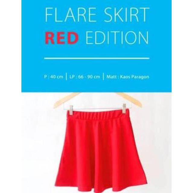 Flare Skirt ~ Red Edition