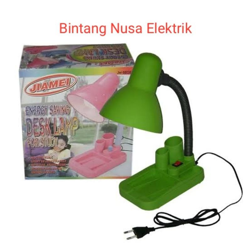 Jiamei JM-8808S Lampu Belajar/Lampu Meja/Lampu Baca/Desk Lamp/Lampu Kerja/Reading Lamp