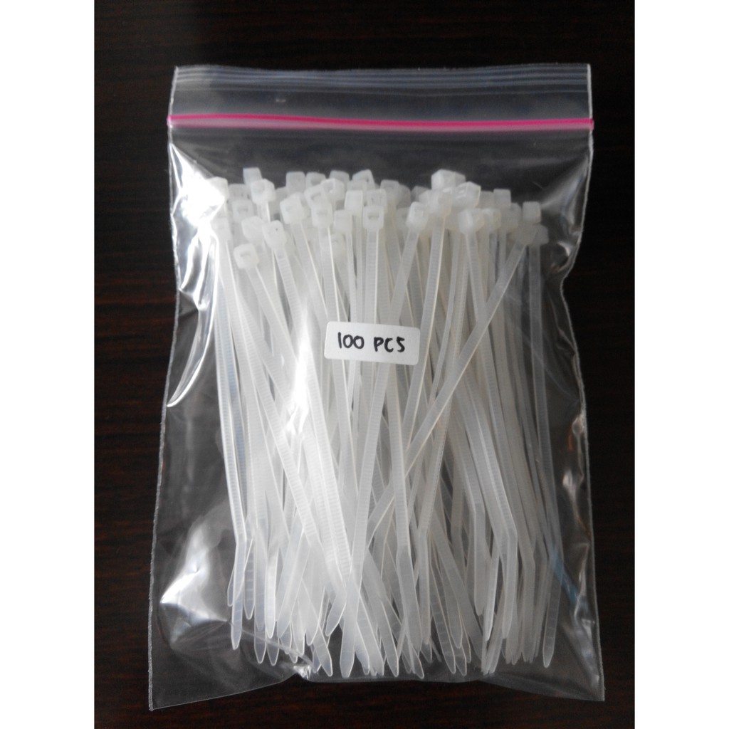 Kabel Ties / Cable Ties Sigma Cs-100 10cm Putih Isi 100
