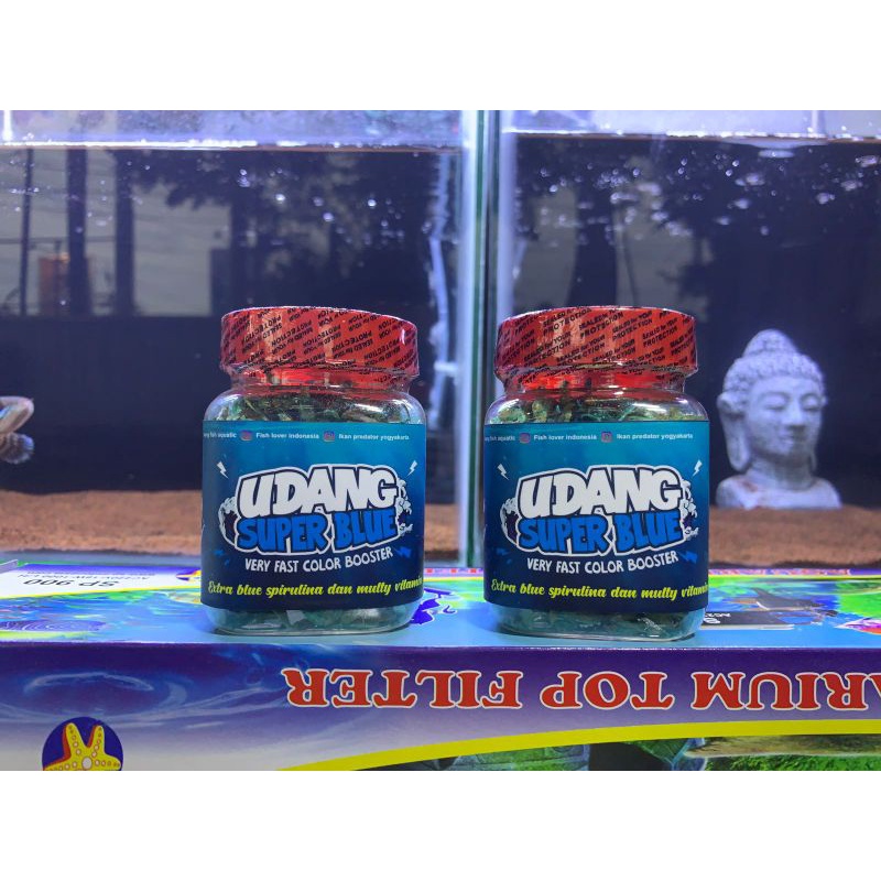 Udang super blue Pelet Bang Fish