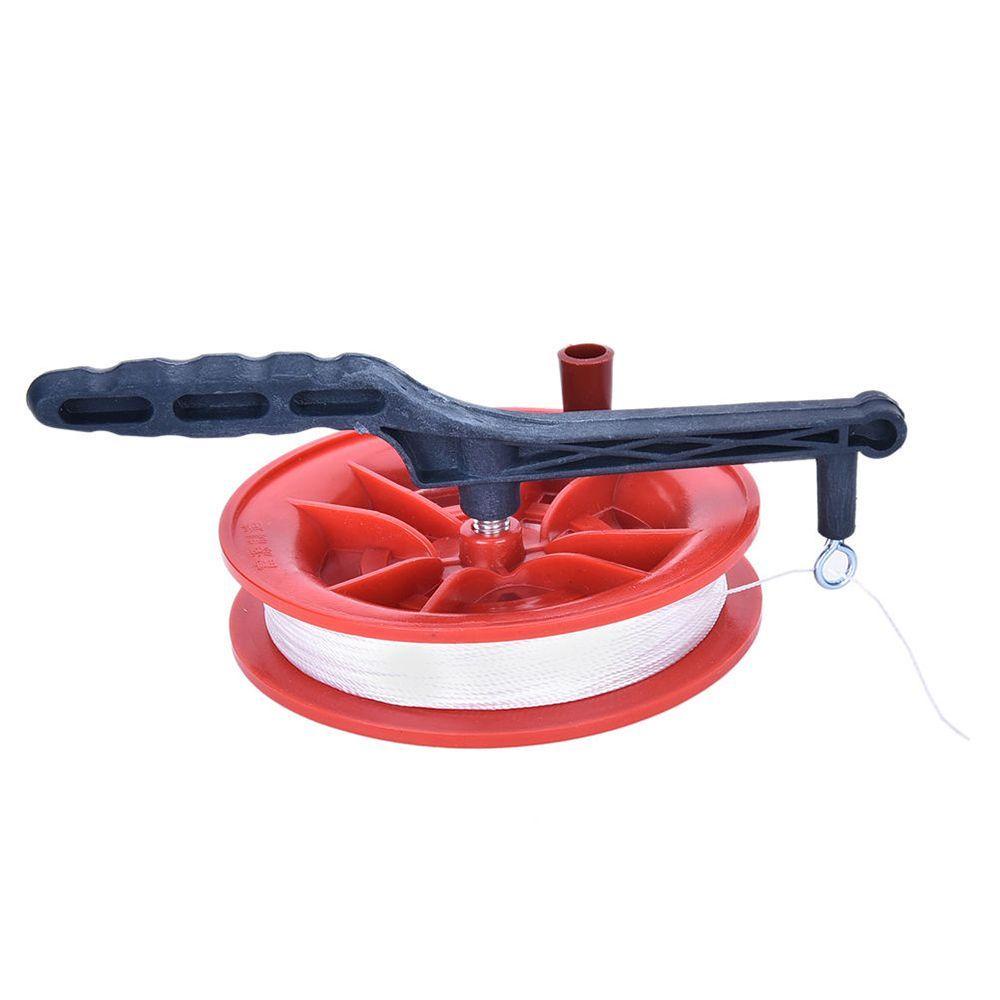 NEEDWAY Senar Layangan Outdoor Wire Line Red Twisted Tool Wheel