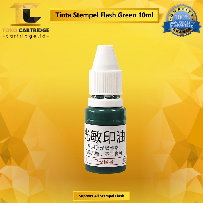 Tinta Stempel Flash Refill Stamp Ink Waterproof 10ML 10 ML murah