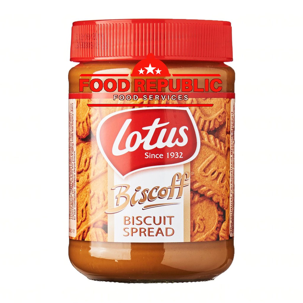 Jual Lotus Biscoff Biscuit Spread Original 380 GR Halal Selai Premium