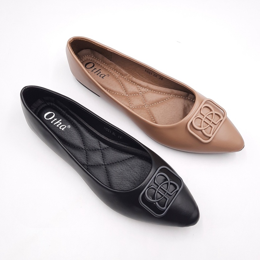 Otha Shoes  - Sepatu Flat Shoes Wanita - H561 OLH // Sepatu Wanita Otha Original