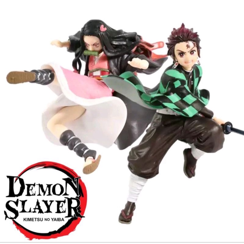 Figure Kimetsu No Yaiba Demon Slayer Tanjiro Nezuko Kamado Tanjiro