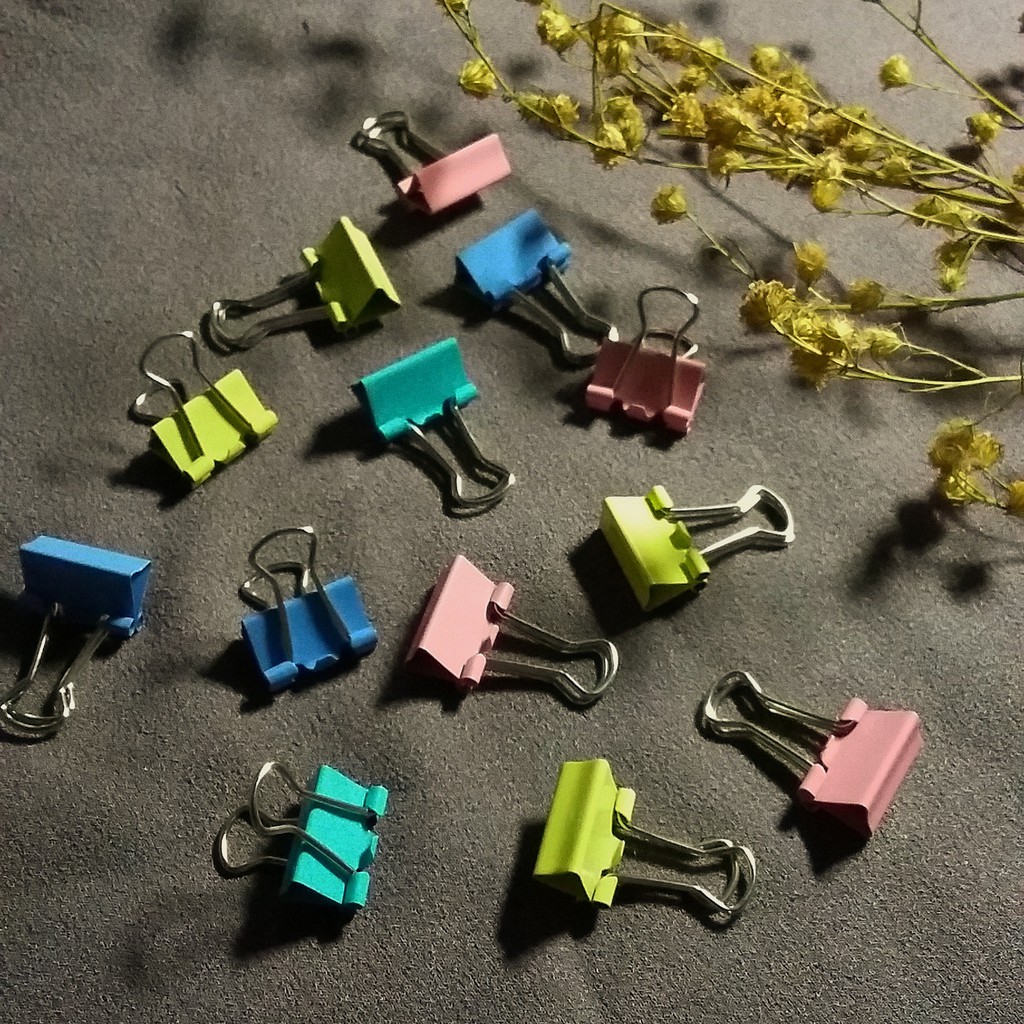 

Paper Clip/Binder Klip/Klip Kertas Pastel Lucu Murah ukuran 19mm