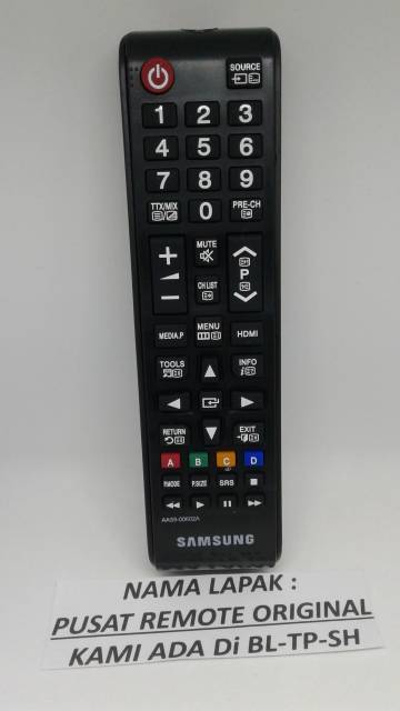 REMOTE REMOT TV SAMSUNG LED LCD ORIGINAL REP