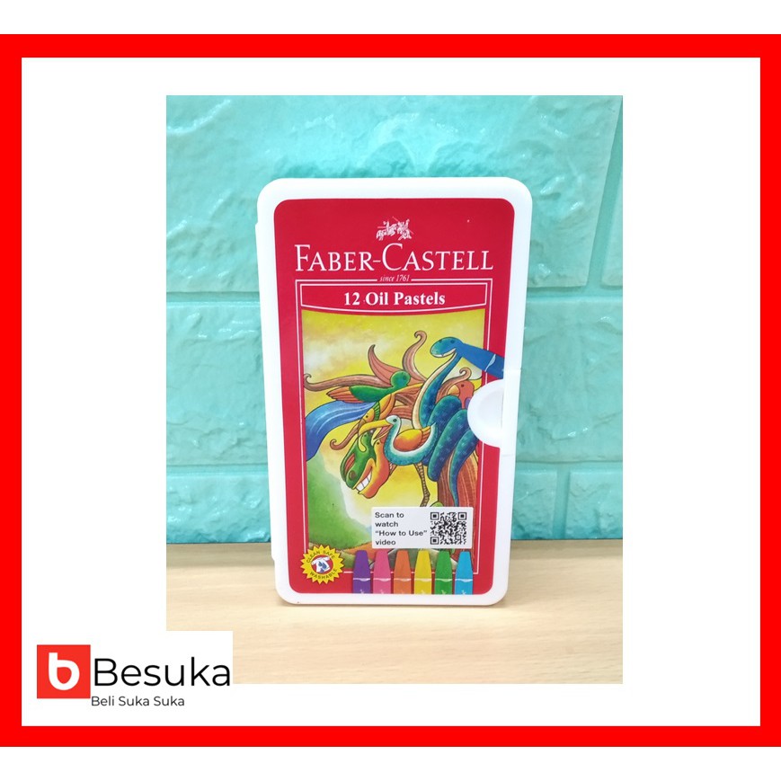 

OIL PASTEL HEXAGONAL 12 W FABER CASTELL