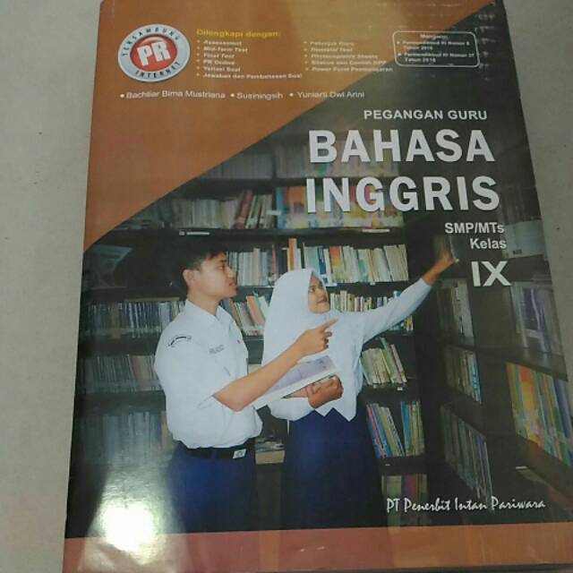 Buku PR PG Bahasa Inggris kelas 9
