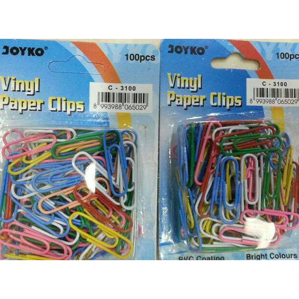 

PAPER CLIP VINYL JOYKO WARNA WARNI DISKON