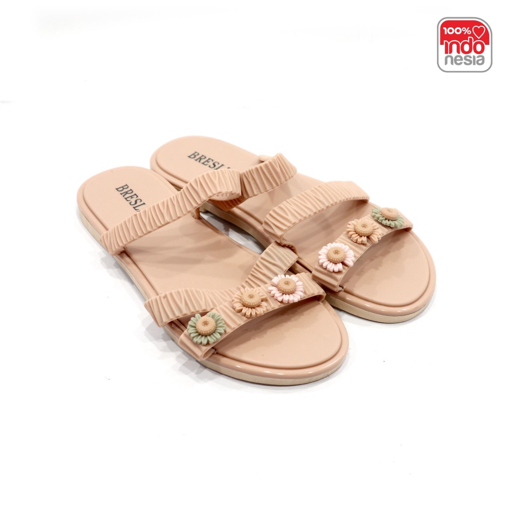 SANDAL BRESLIN DEWASA BUNGA - SANDAL WANITA