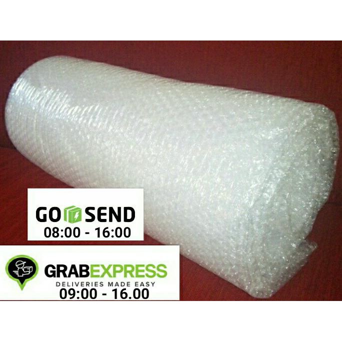 

Plastik Bubble Wrap atau Bubble Pack - PAKET 5 METER ( 125cm x 500cm) STOK TERBATAS