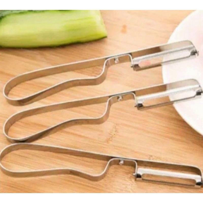 

Alat Pisau Pengupas Kulit Buah Wortel Stainless