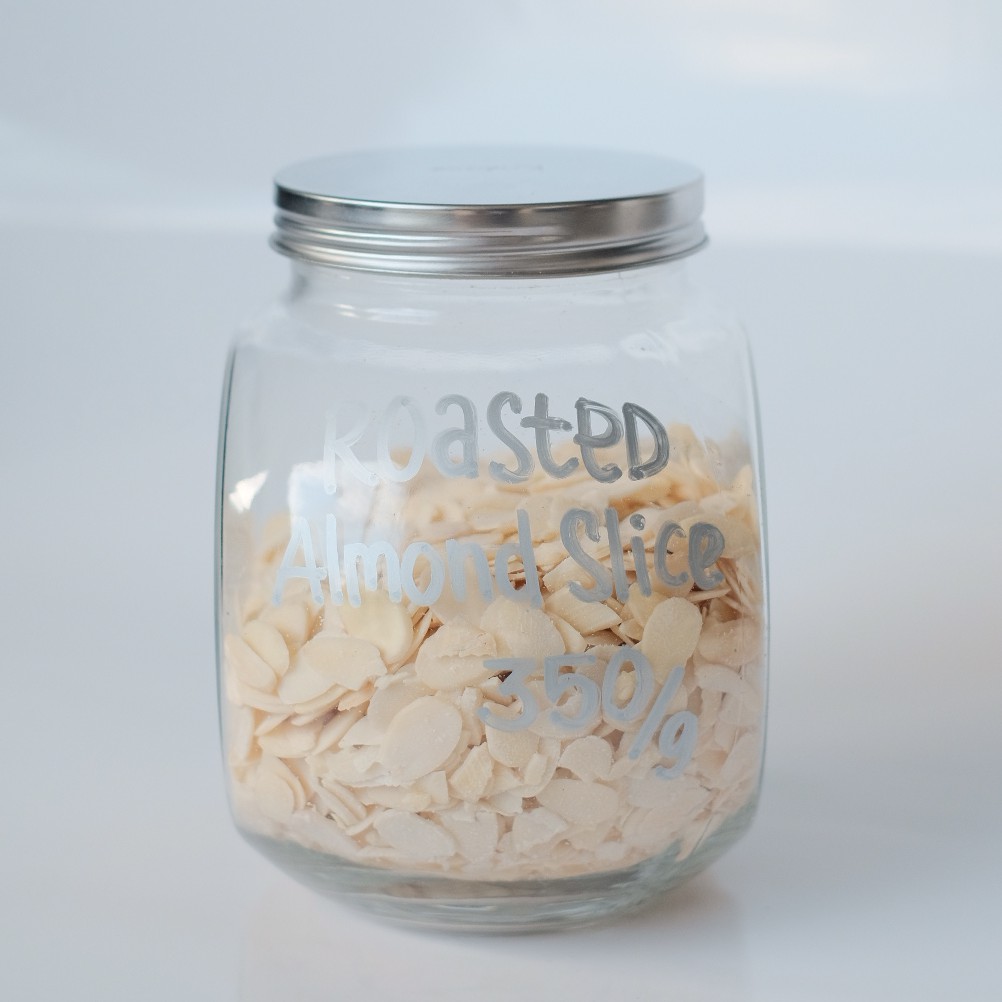 

roasted almond slice 250 gram